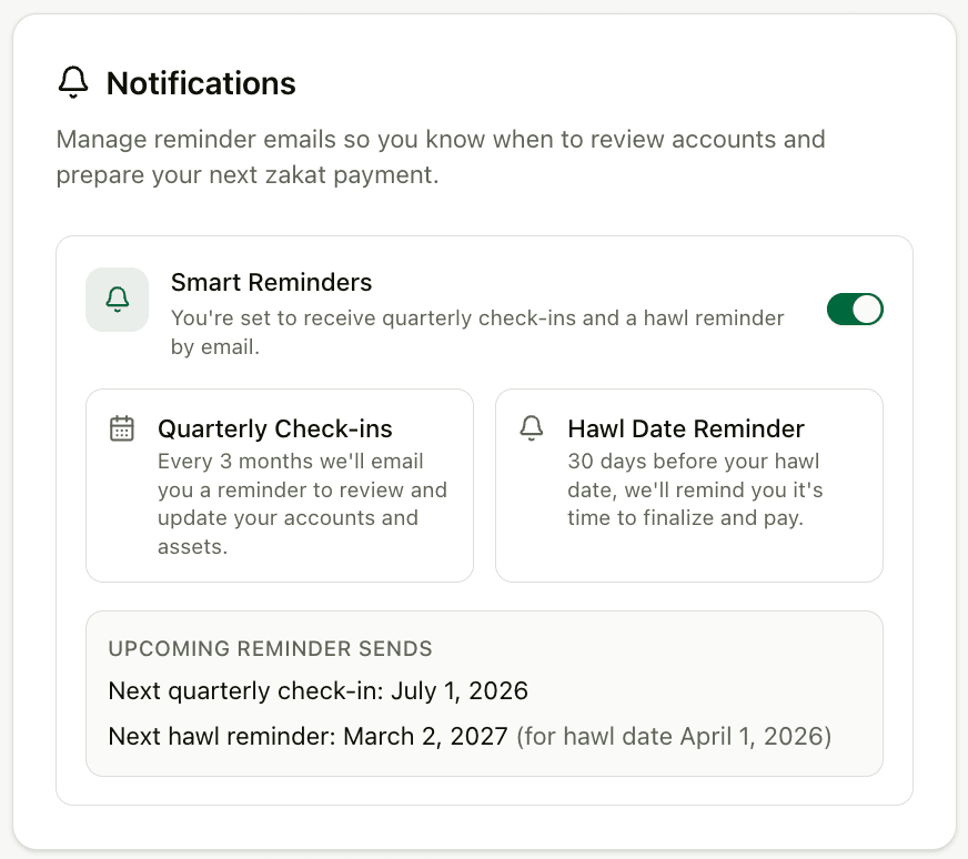 Smart Reminders screenshot